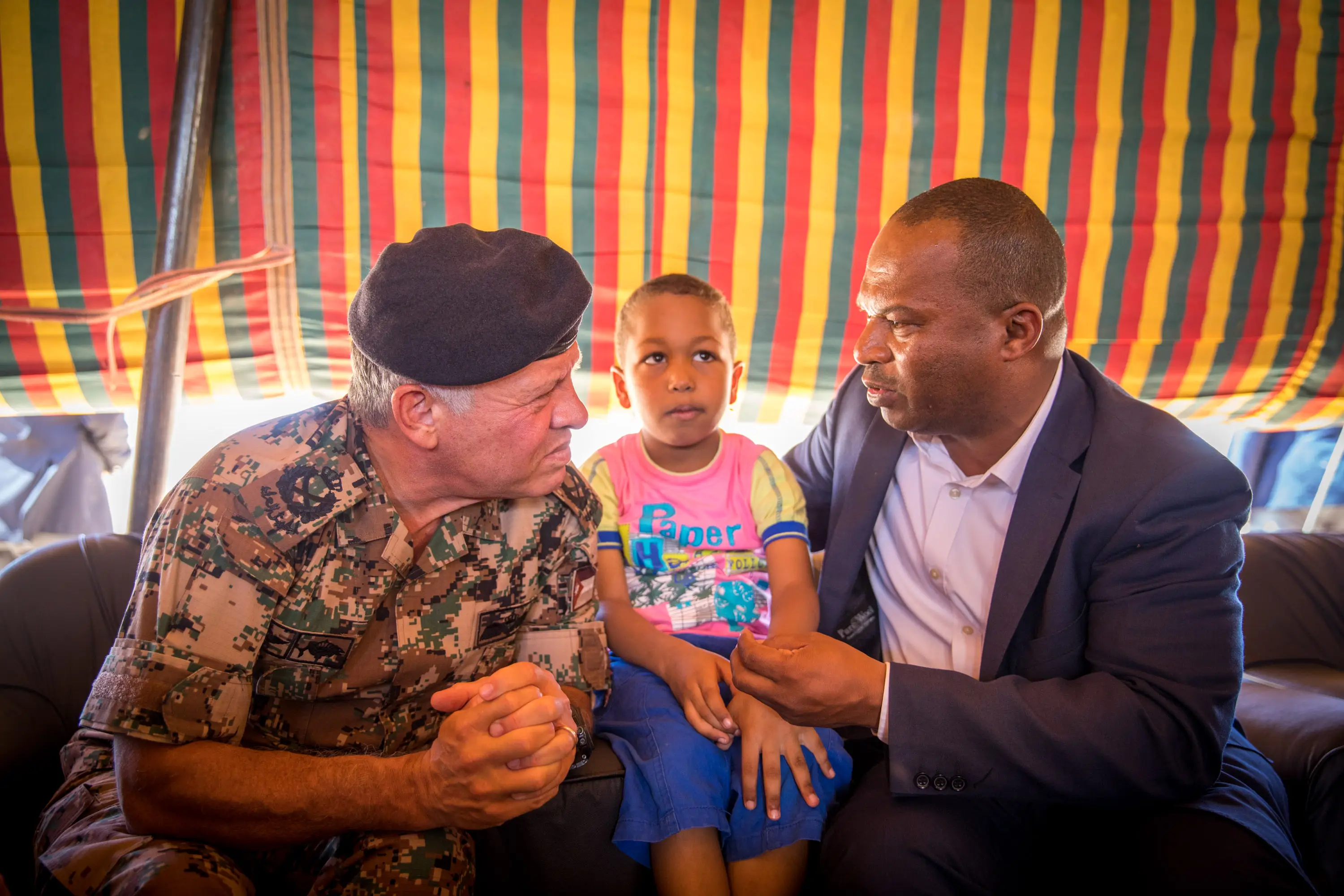 King extends condolences to family of martyr Huwaitat in Maan