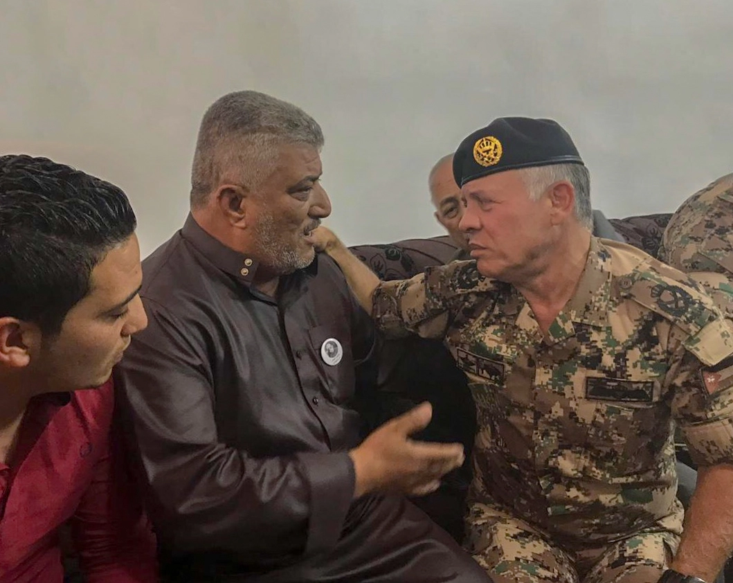 King extends condolences to family of martyr Qoqazeh in Jerash