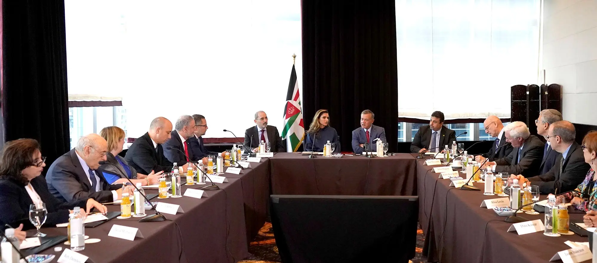 King meets representatives of international, US Jewish organisations