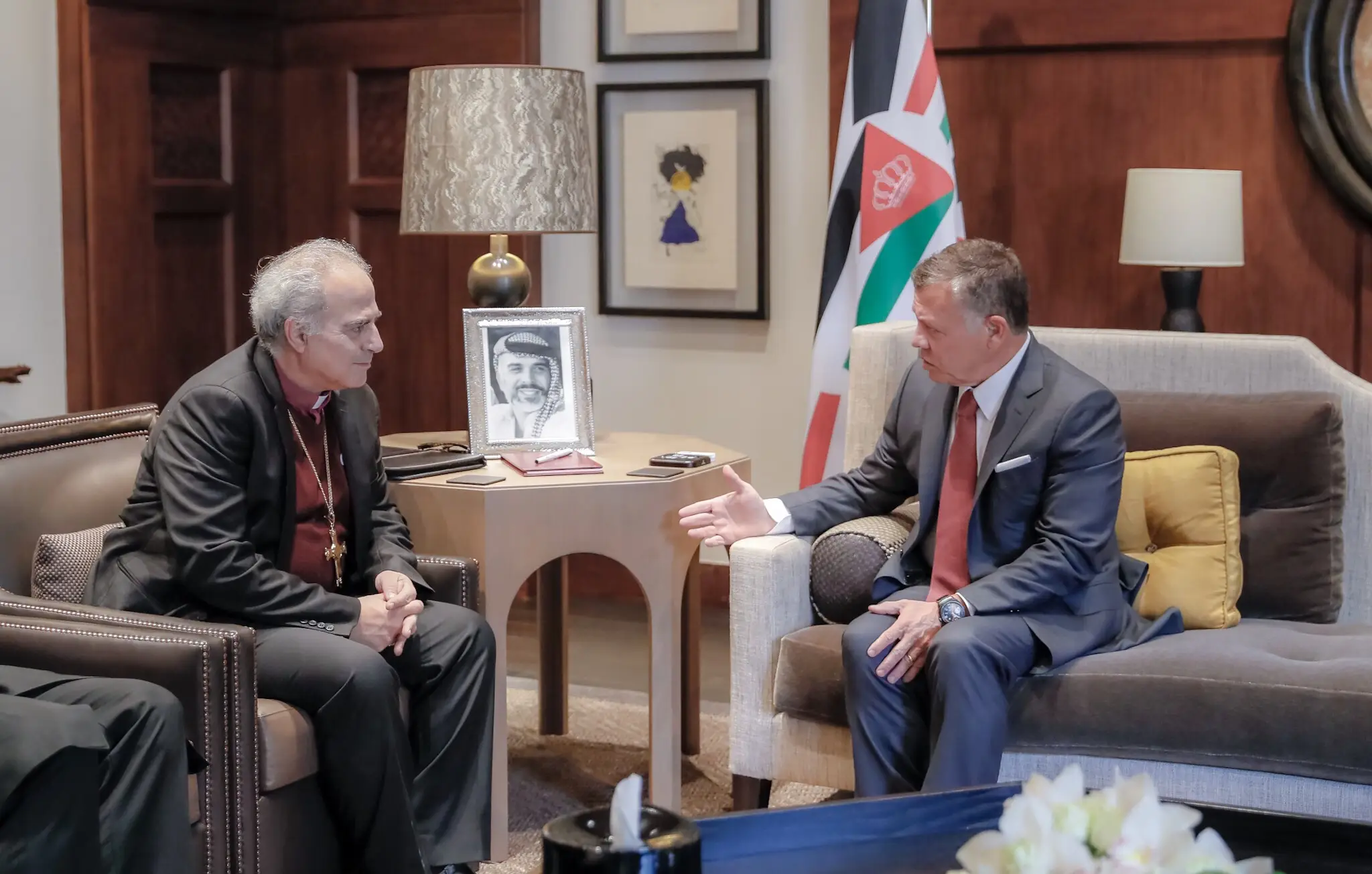 King receives Bishop of Evangelical Lutheran Church