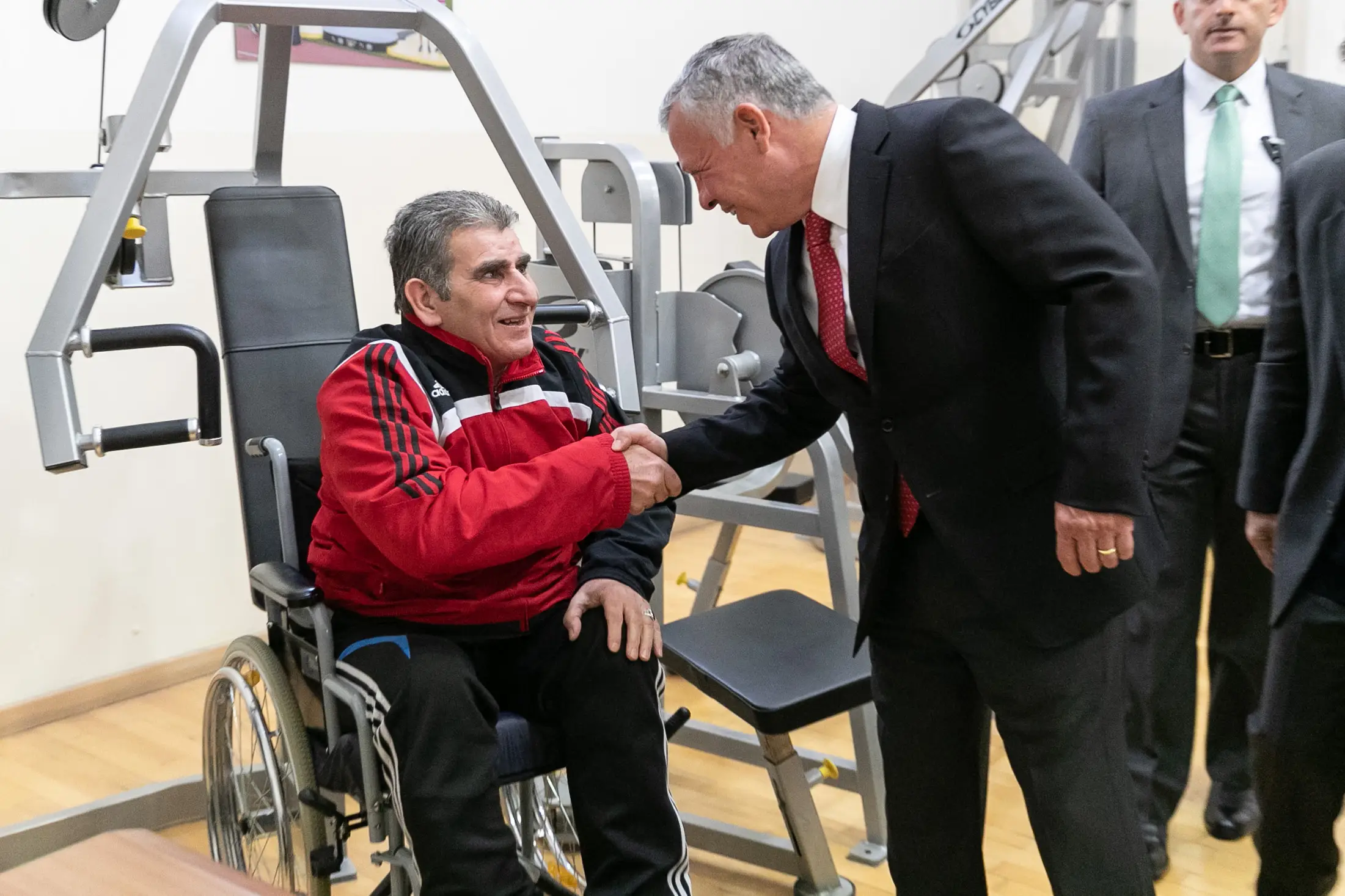 King visits Hashemite Commission for Disabled Soldiers