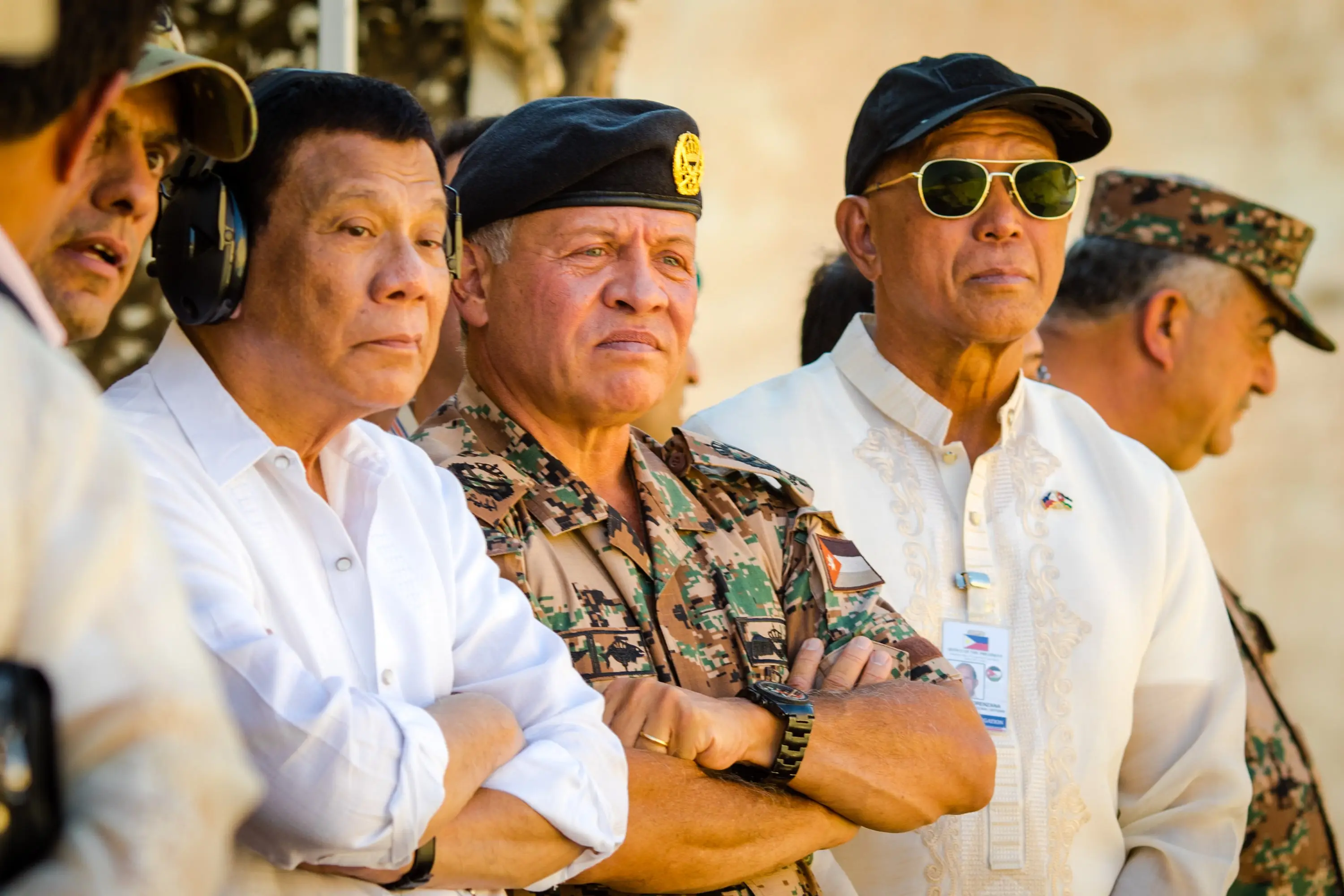 King, Philippine president attend military exercise at KASOTC