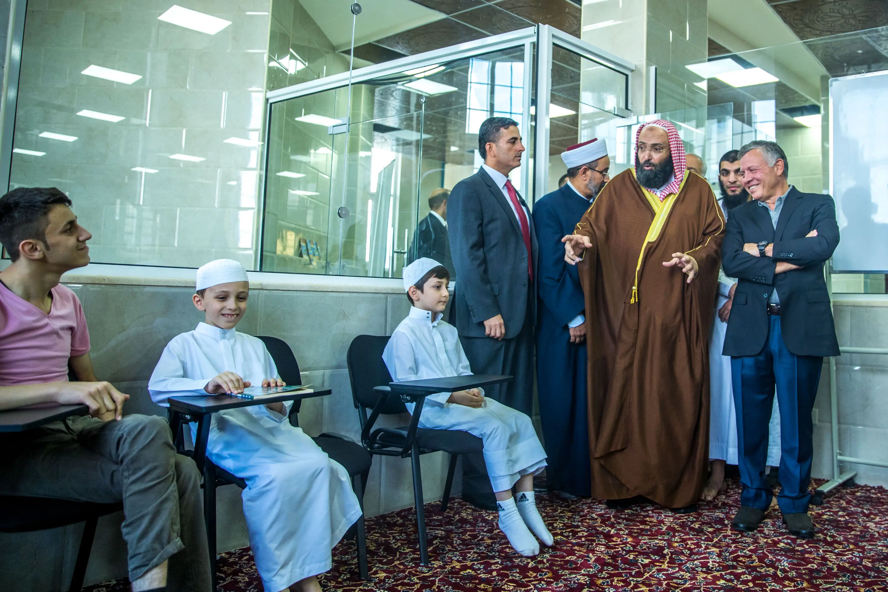 King inaugurates Al Arab Mosque in Zarqa