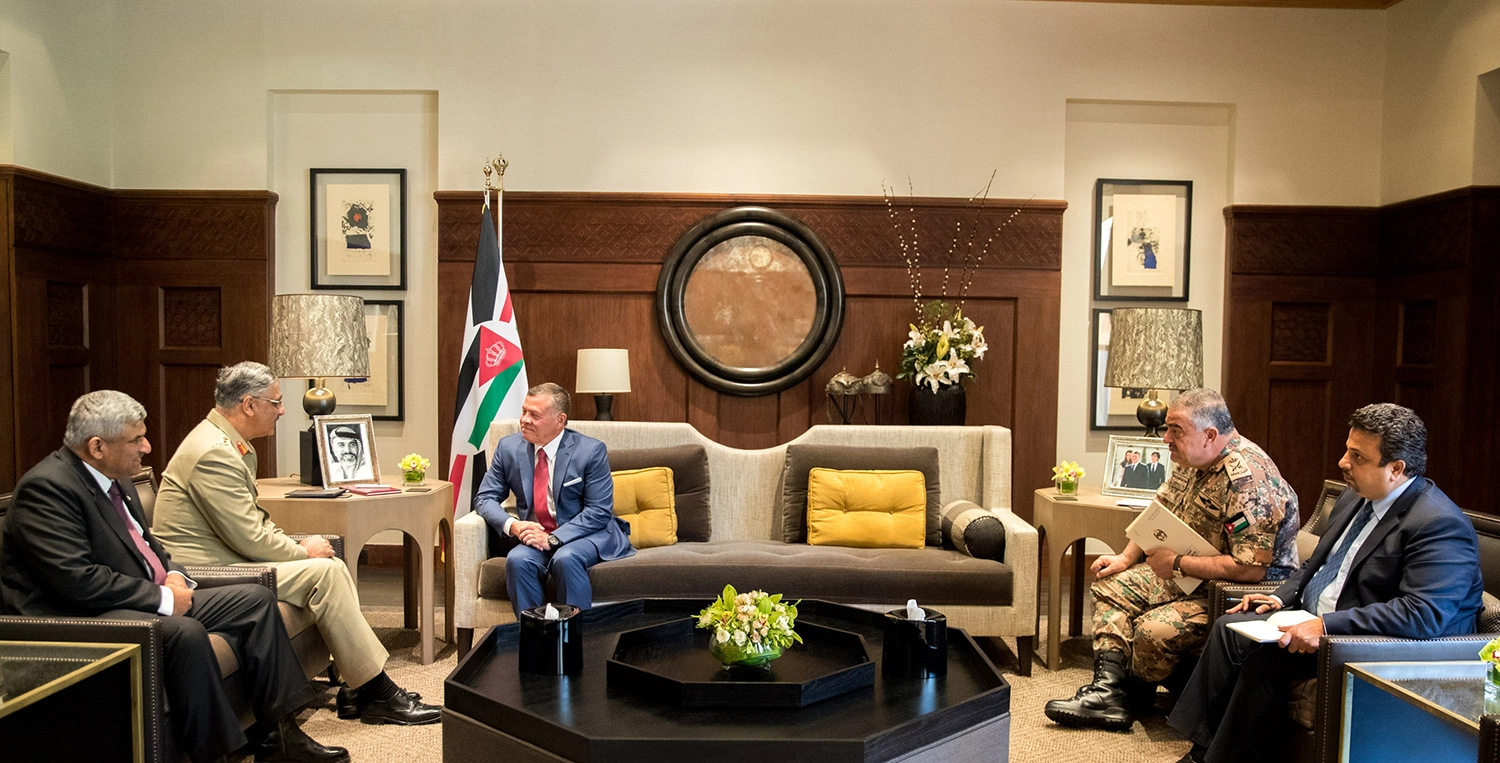 King receives chairman of joint chiefs of Pakistan Army