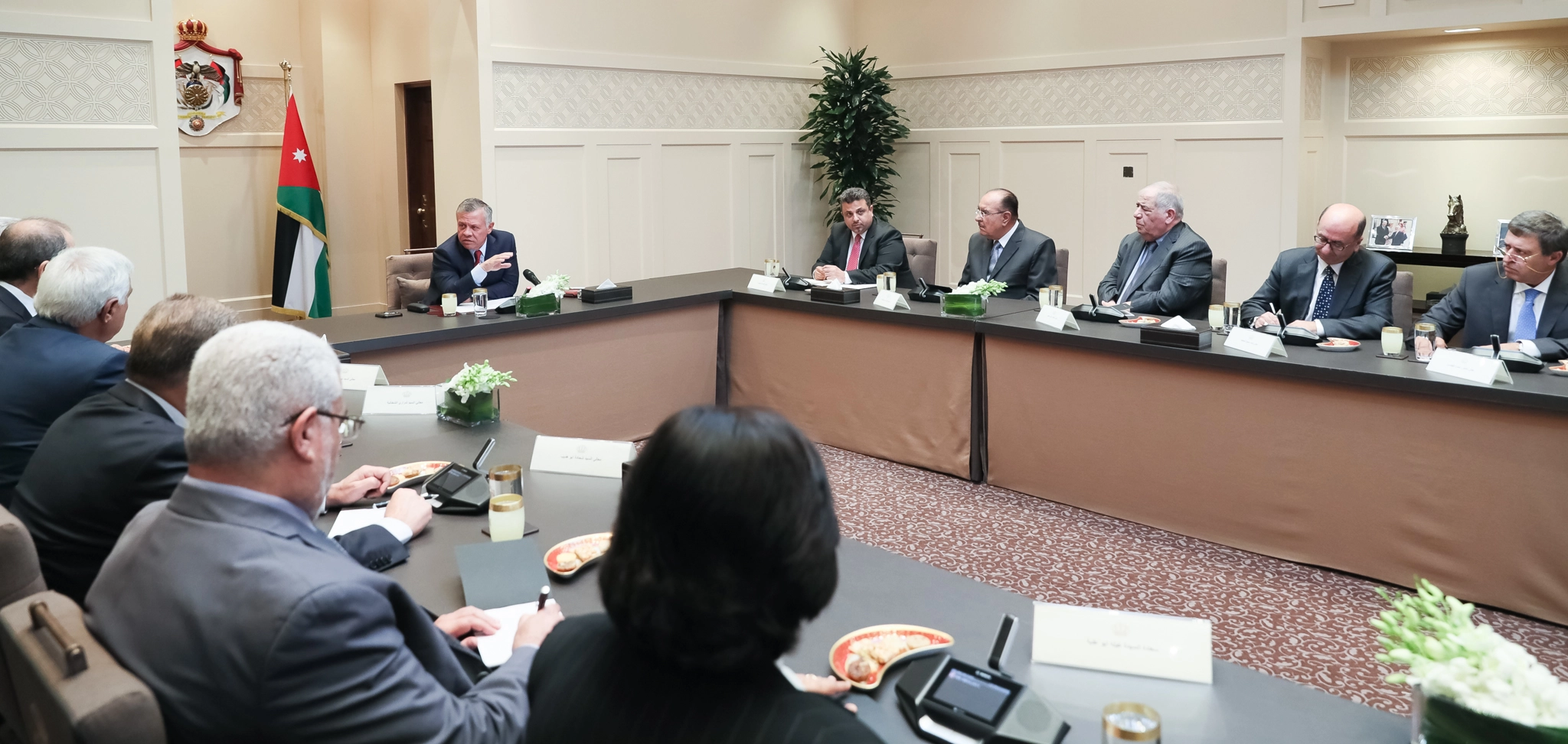 King: We have decided to terminate Peace Treaty annexes on Baqura and Al Ghamr; Israel informed today of this decision