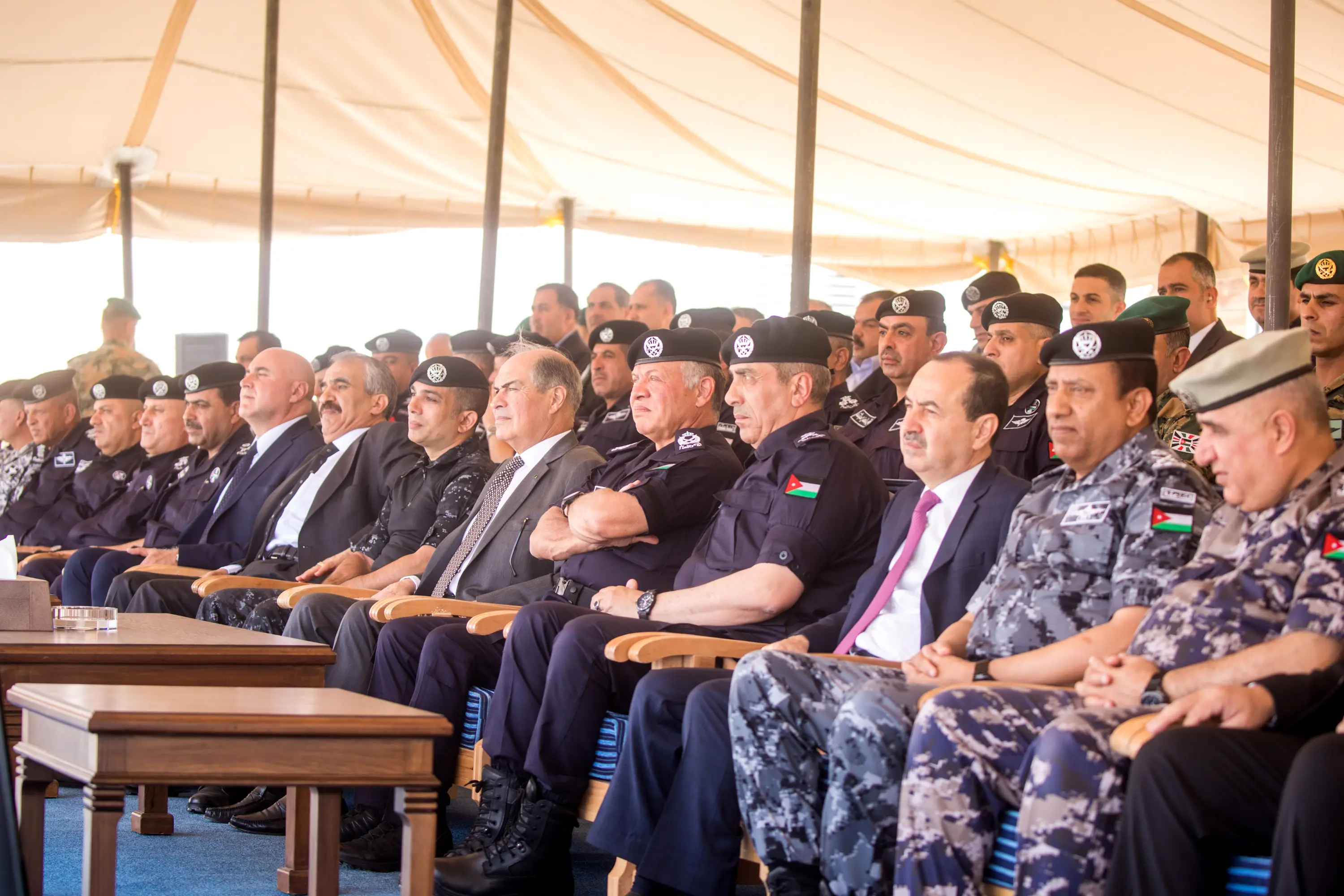 King attends tactical exercise by PSD’s Investment Protection Unit