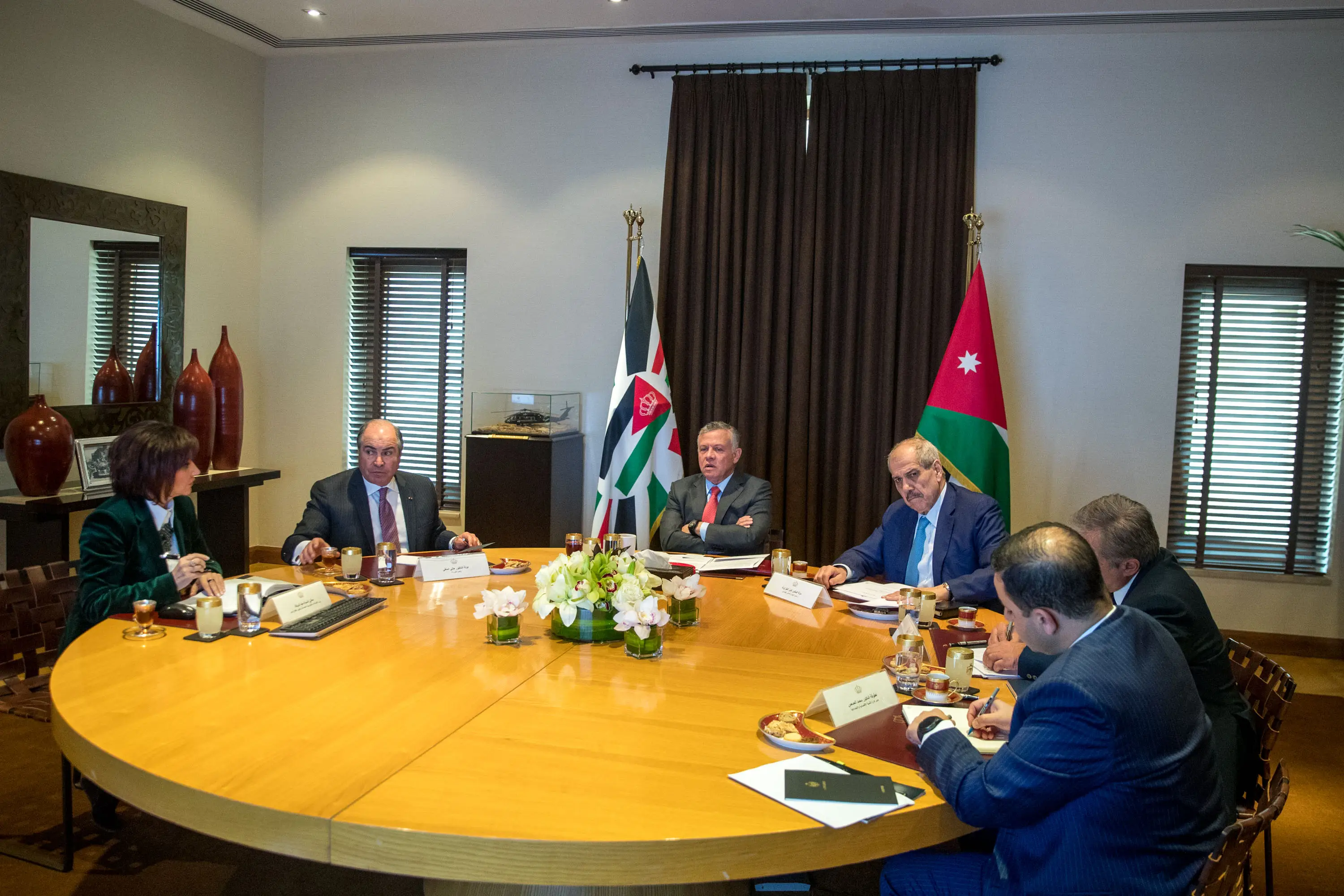 King chairs follow-up meeting on public sector reform programmes