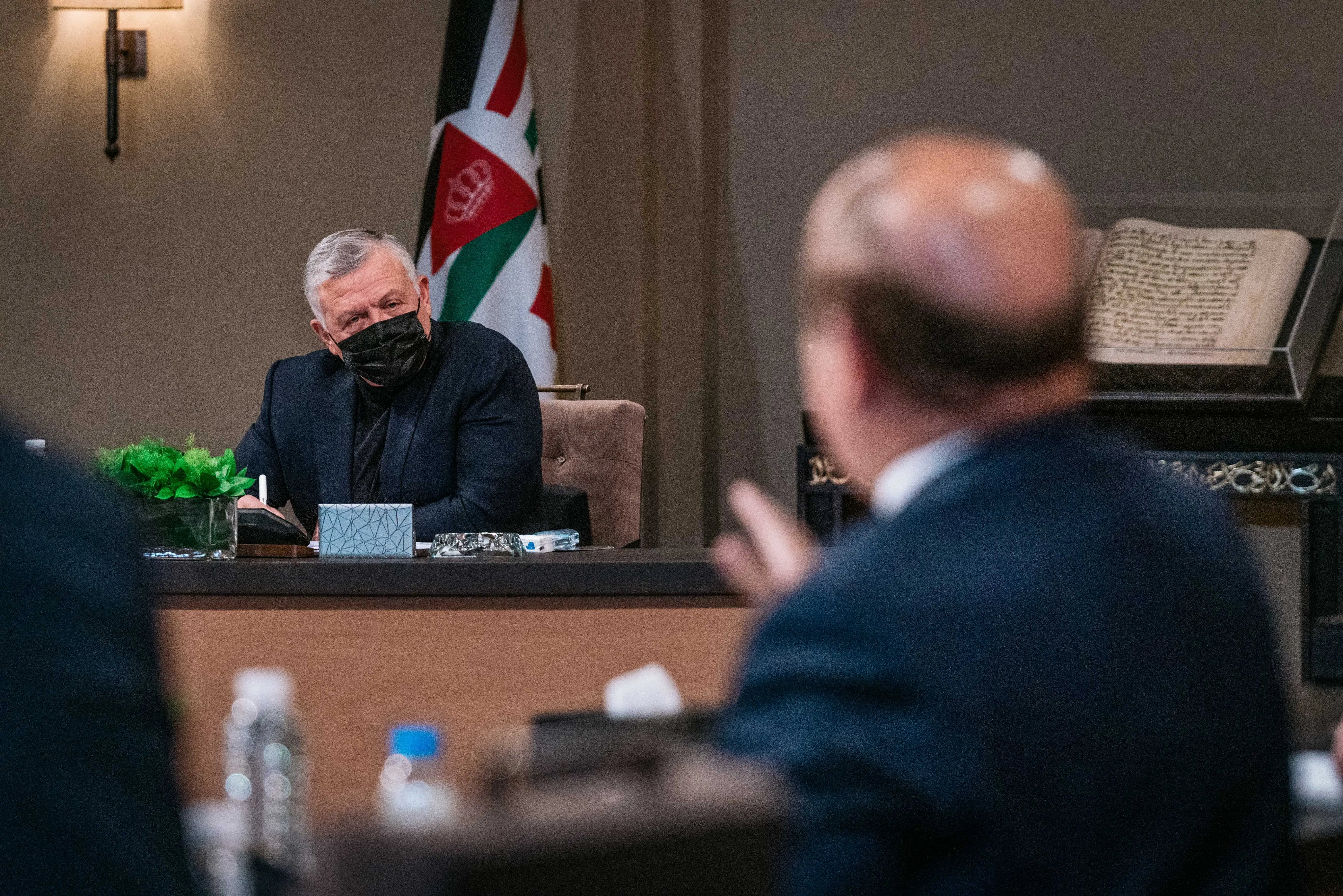 الملك يلتقي المكتب الدائم لمجلس الأعيان