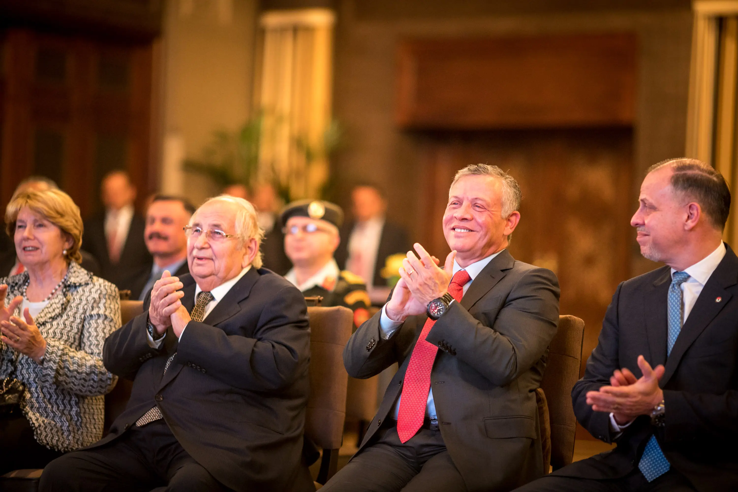 King attends ceremony to honour Prince Raad