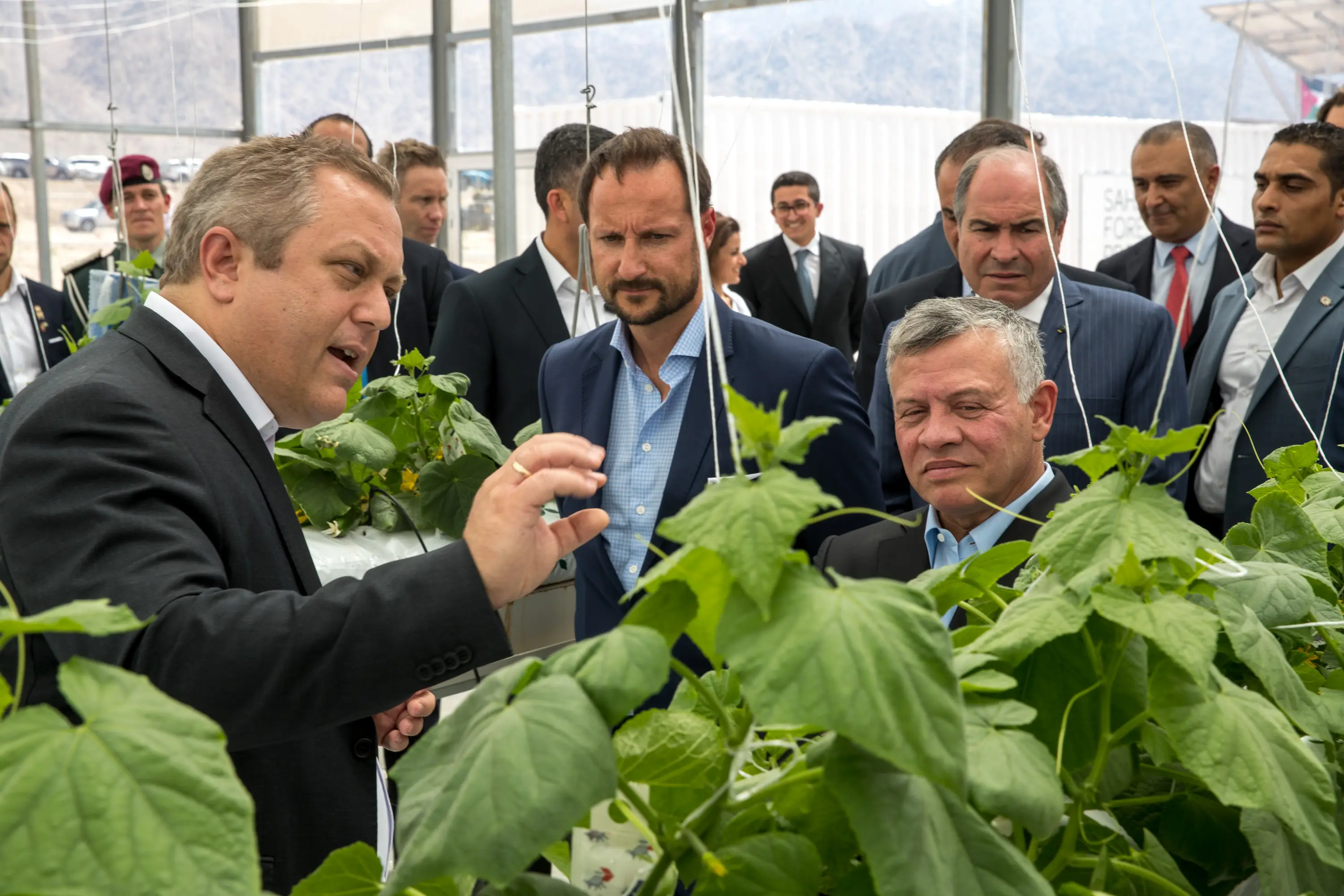 King, Norwegian crown prince inaugurate first phase of Sahara Forest Project Launch Station