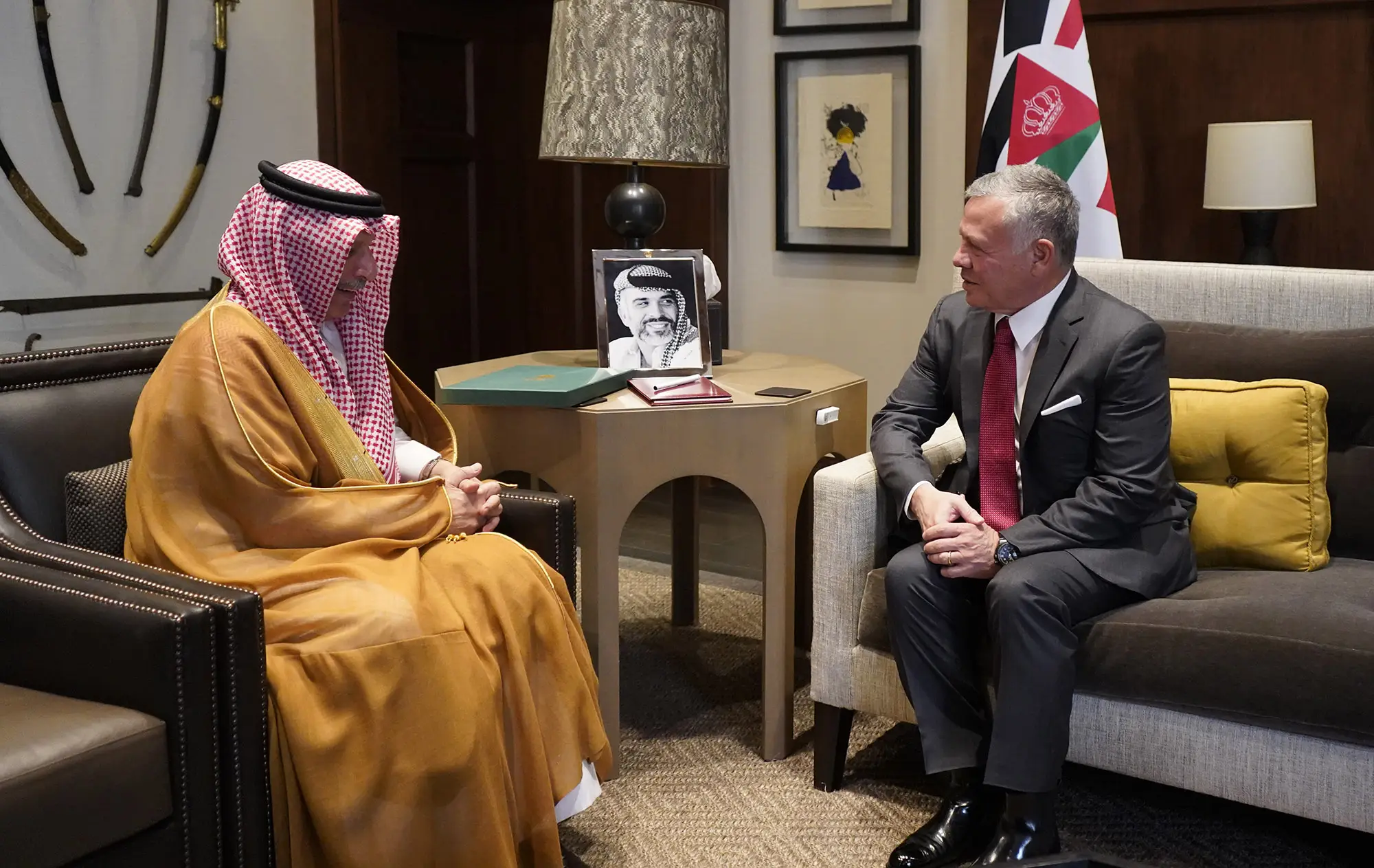 King receives letter from Saudi monarch