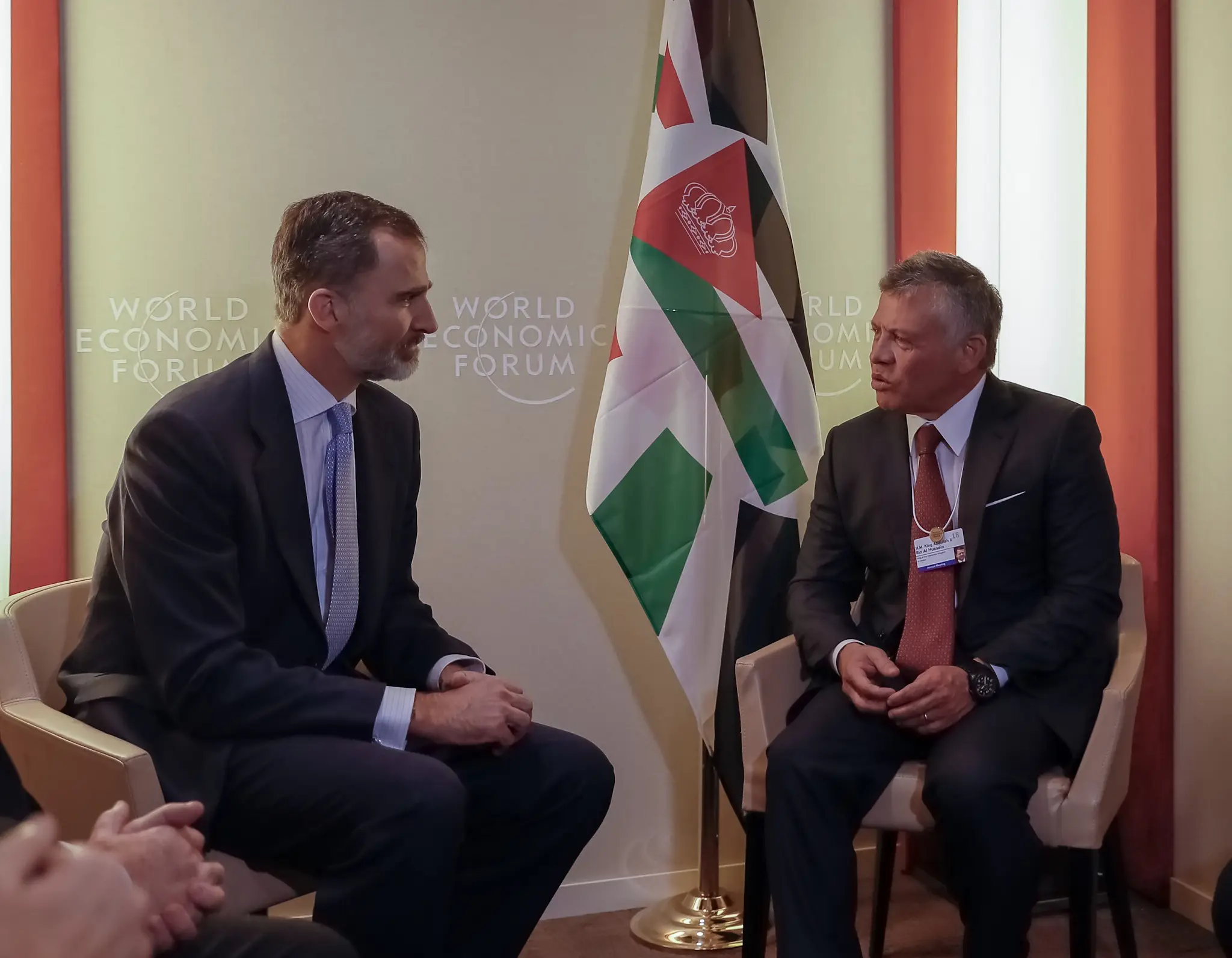 King meets Spanish monarch, German chancellor, and PMs of Lebanon, Kurdistan Region, Albania