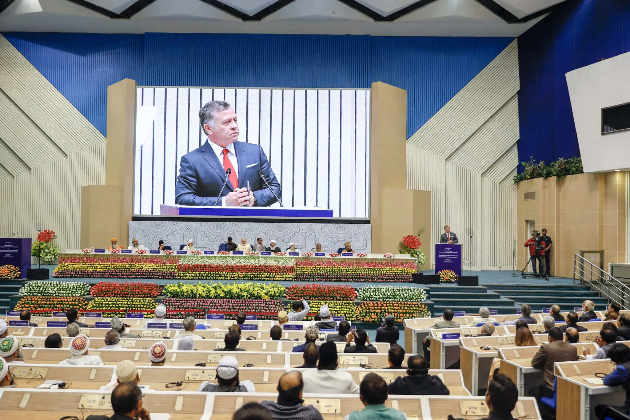 King delivers speech at conference on ‘Islamic Heritage: Promoting Harmony and Coexistence’