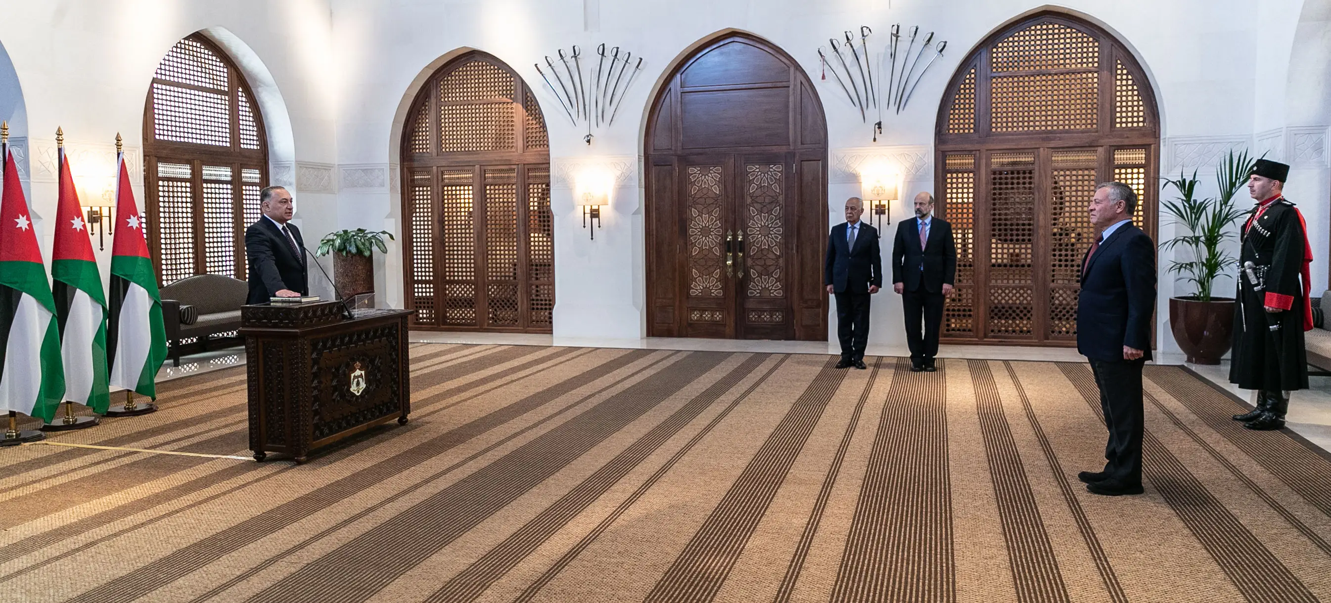 King swears in Hijazi as chairperson of integrity commission
