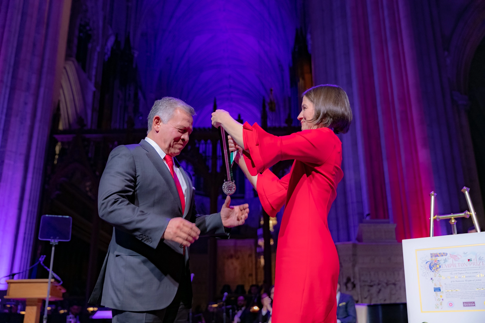 King receives 2018 Templeton Prize