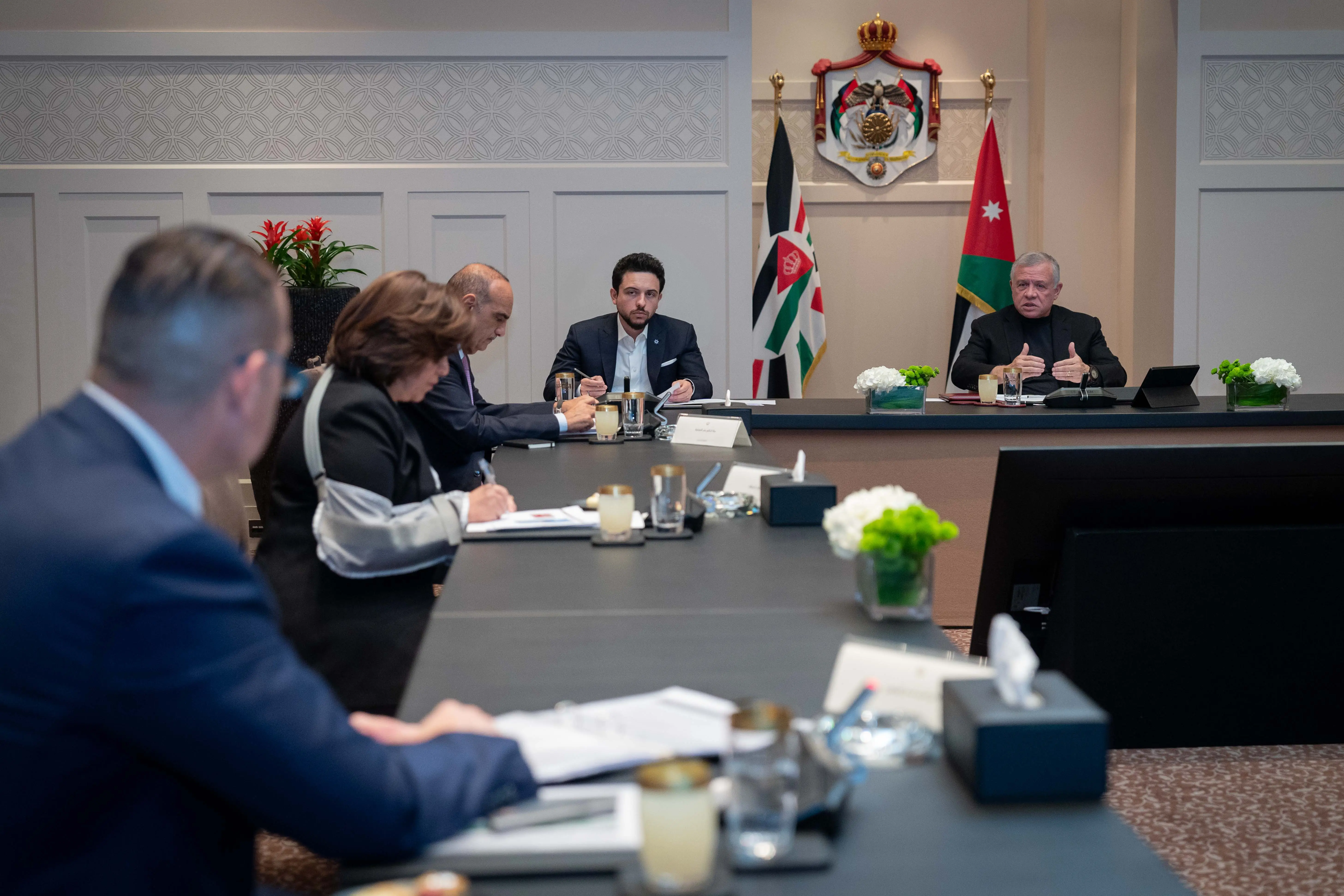King follows up on progress in Dead Sea development zone plan