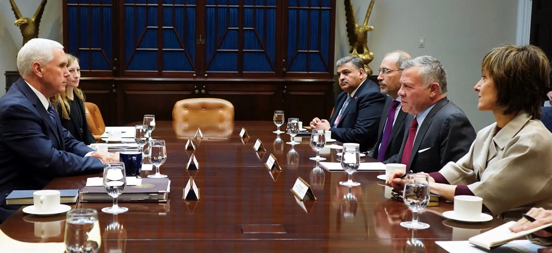 King, US VP discuss Jordan-US strategic partnership, regional issues
