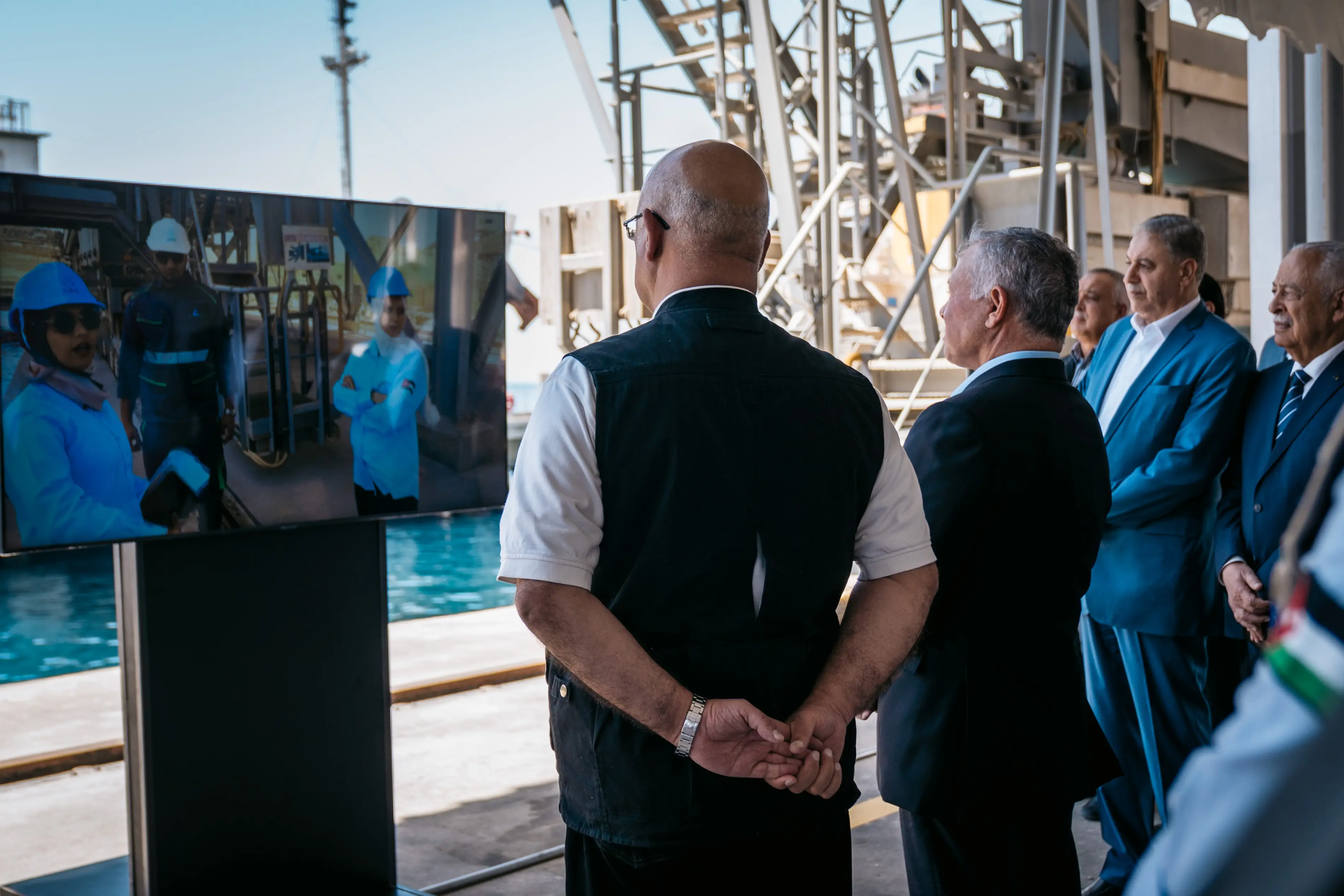 King inaugurates JD145 million Jordan Industrial Port expansion project