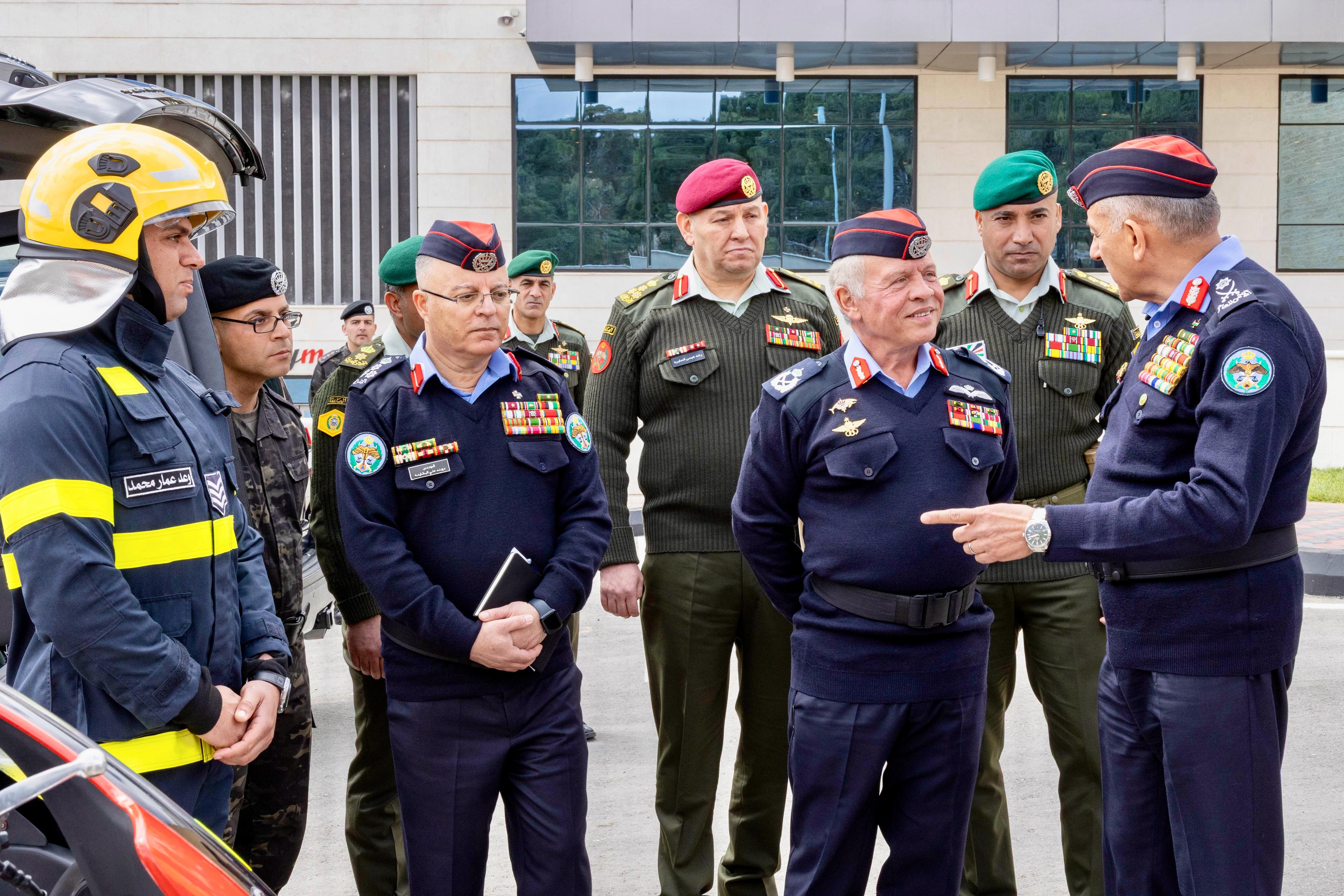 King inaugurates new Public Security Officers Club