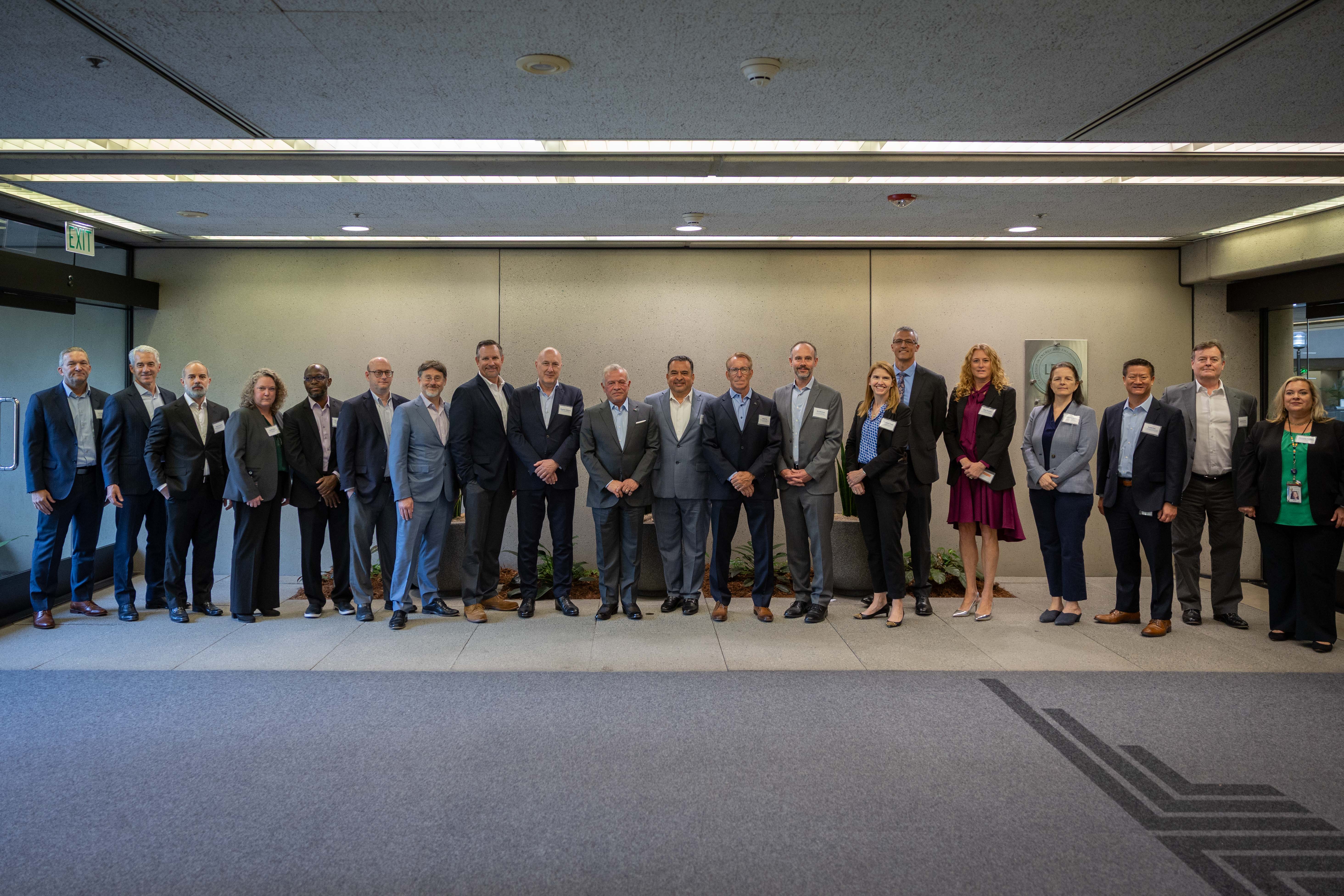 King highlights Jordan investment opportunities during meeting with CalPERS representatives in Sacramento