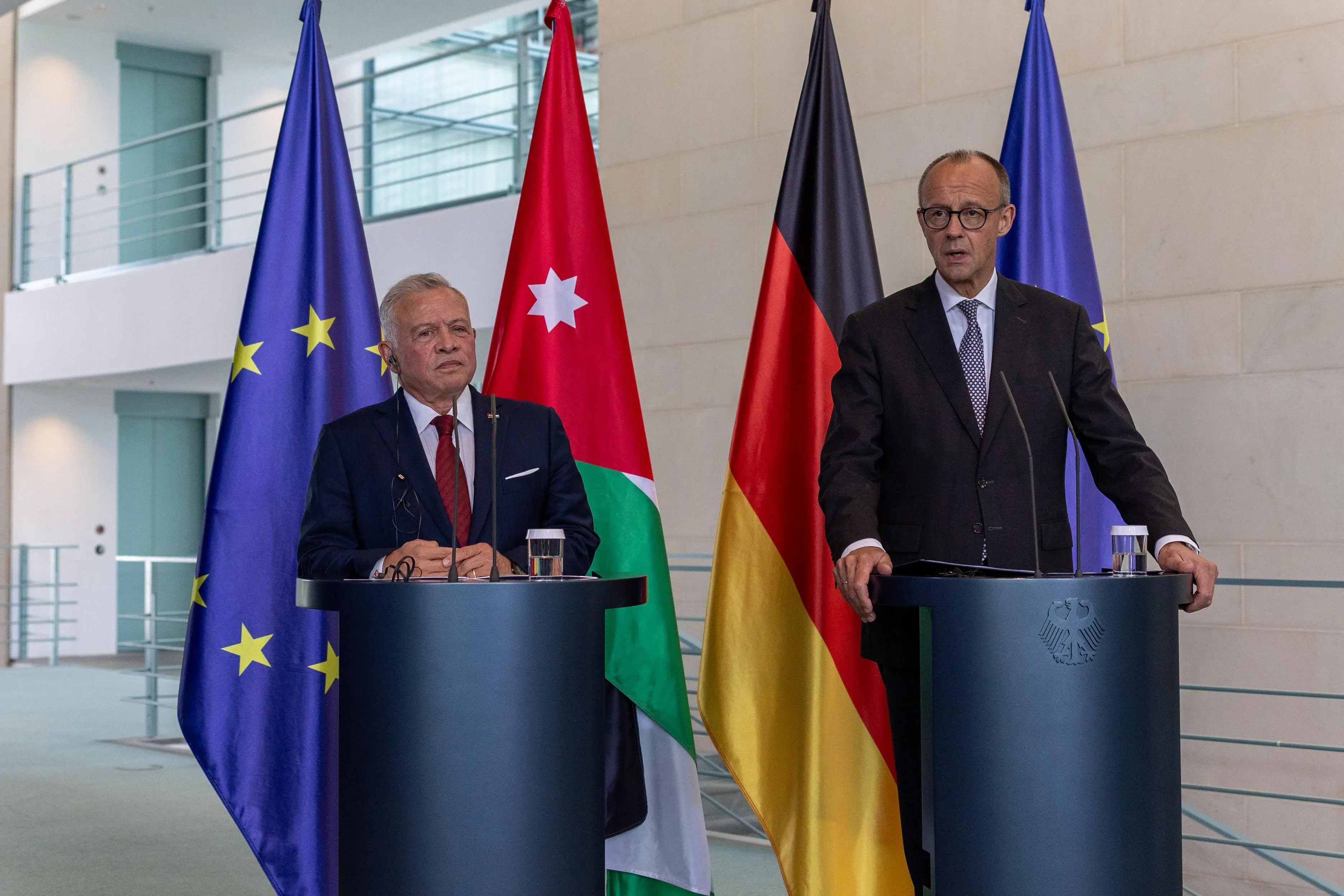 King urges immediate, unified international action to stop spread of starvation, suffering in Gaza