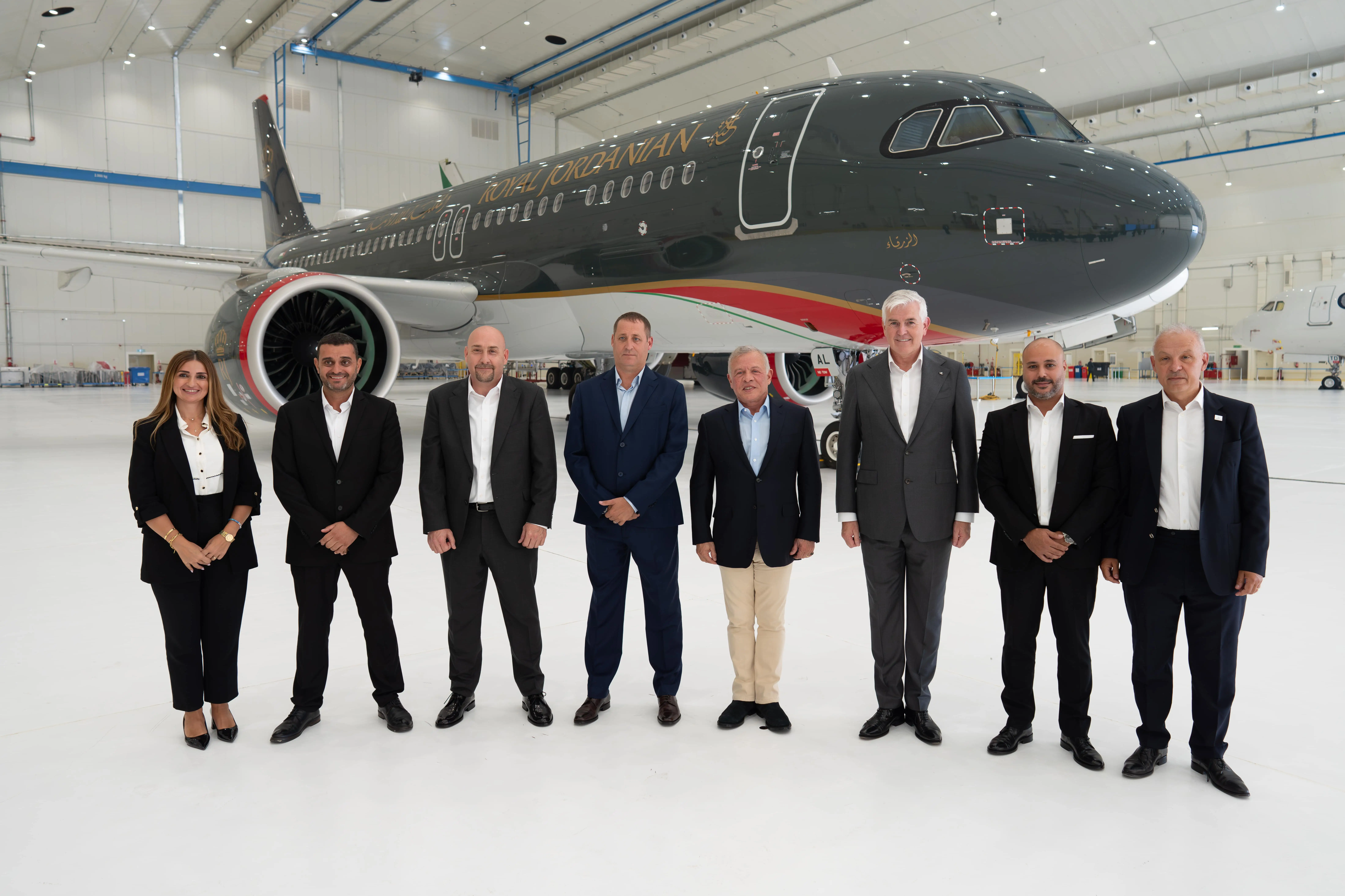 King visits Queen Alia International Airport, inaugurates new projects