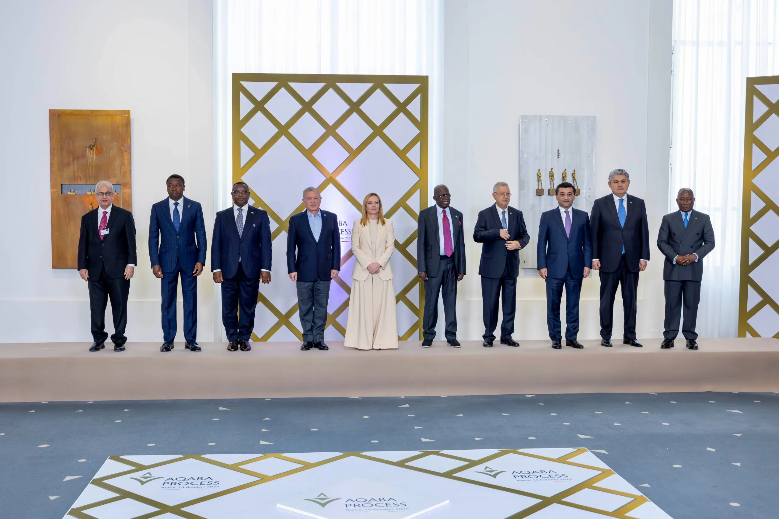 King, Italy PM chair new round of Aqaba Process meetings in Rome