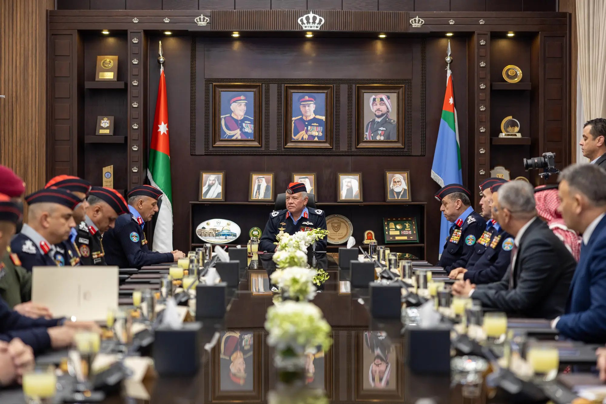 King visits PSD, checks on its readiness to deal with weather conditions