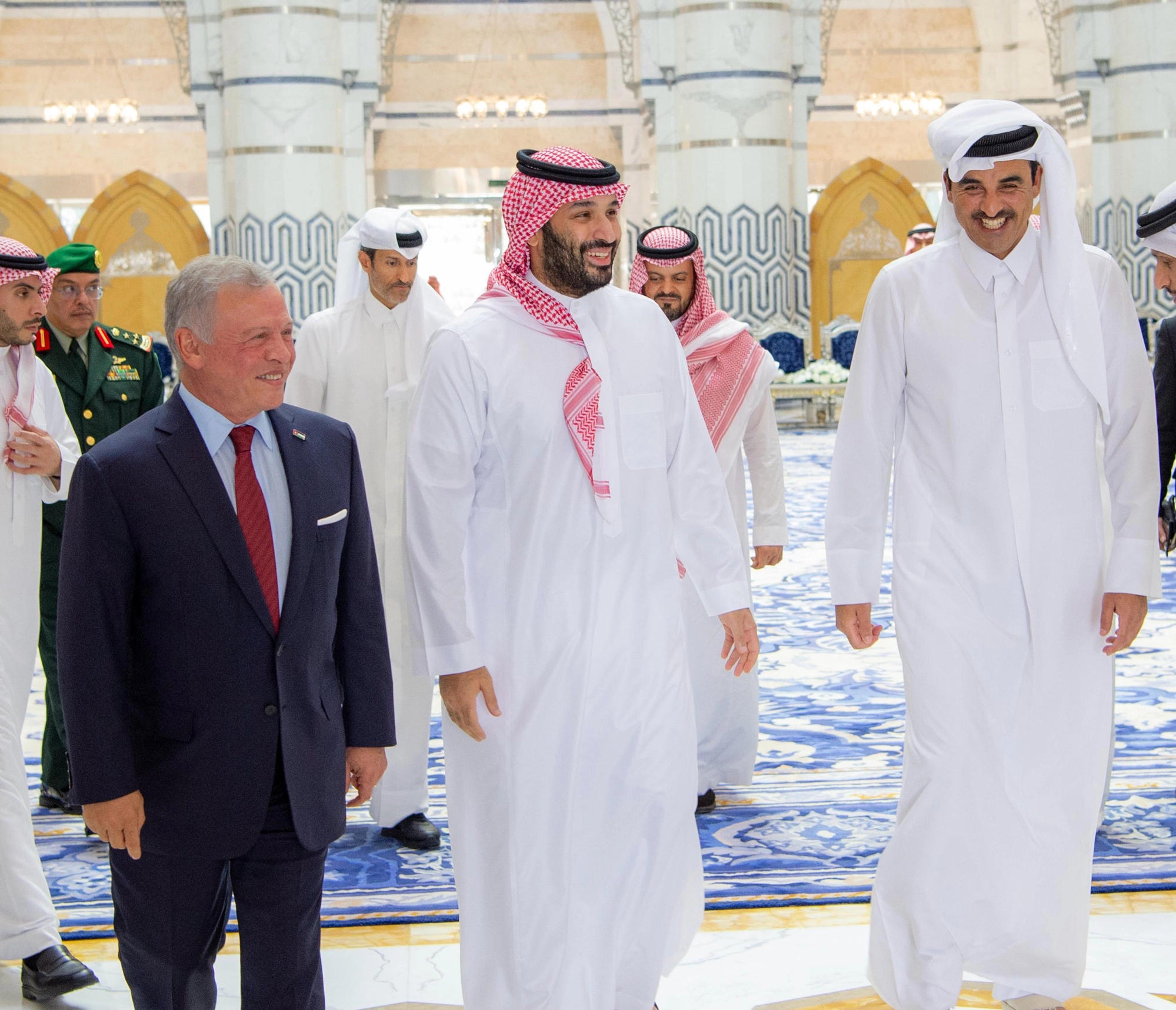 قمة أردنية - سعودية - قطرية في جدة