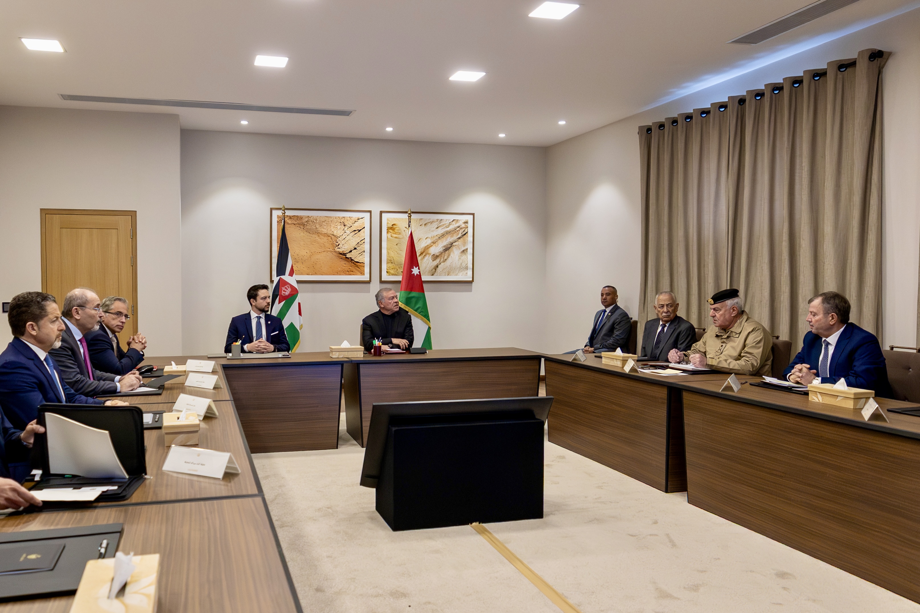 الملك يترأس اجتماعا لمجلس الأمن القومي لمناقشة التصعيد الإقليمي الراهن