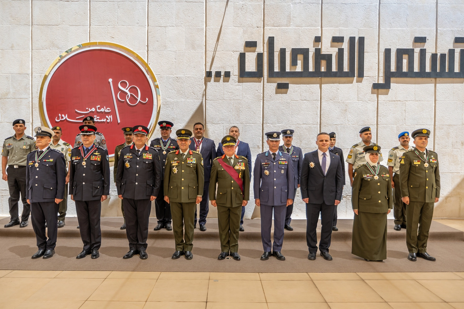 King attends JAF ceremony marking Accession to the Throne Day, Great Arab Revolt anniversary, Army Day