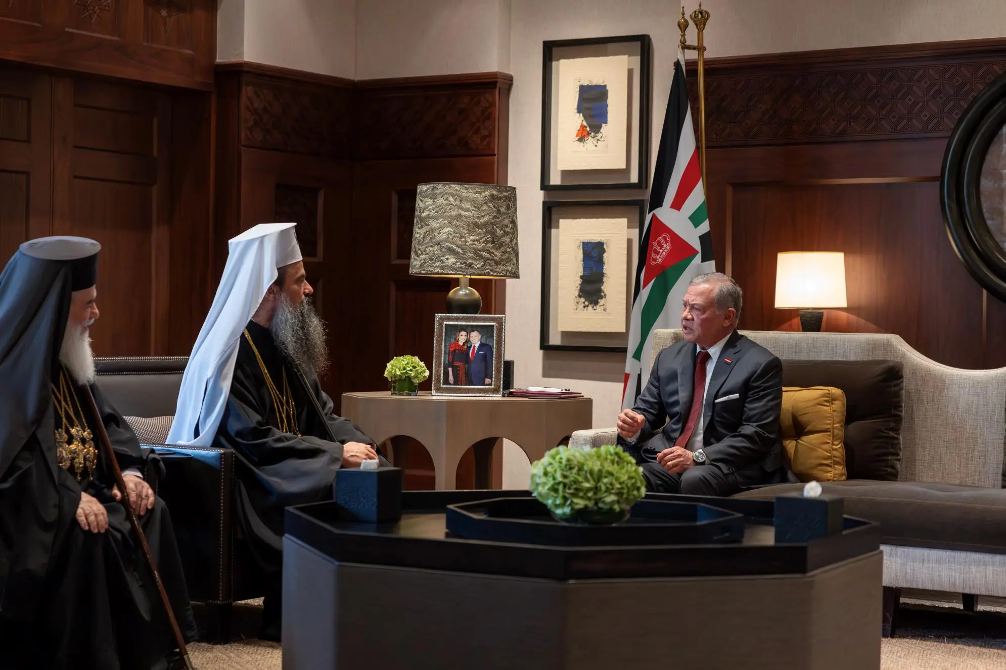 King receives Patriarch of All Bulgaria and Metropolitan of Sofia