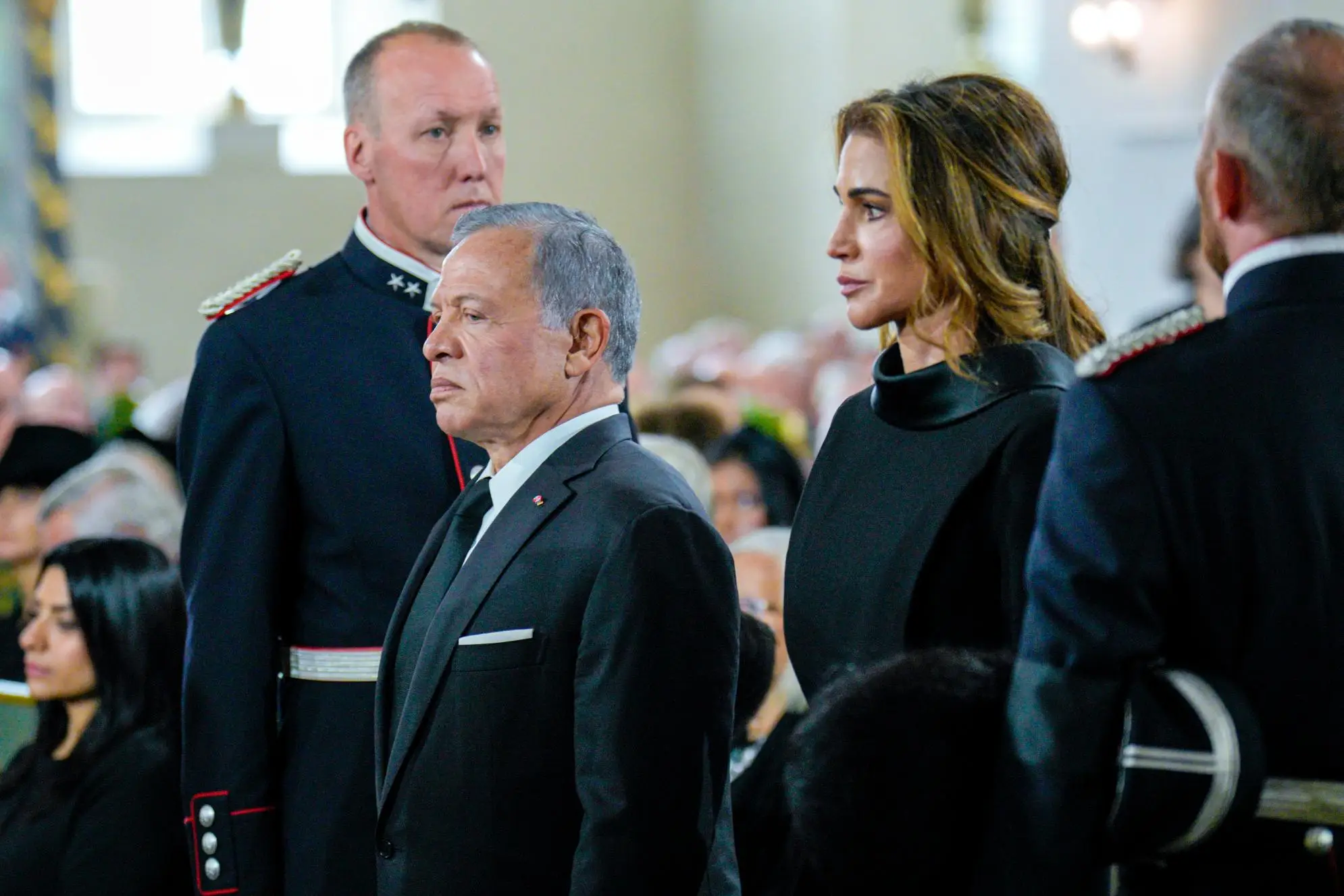 King, Queen attend King Harald V&rsquo;s funeral in Oslo